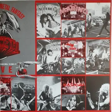 GRAND METAL LIVE - 5TH JAPAN HEAVY METAL FANTASY 2LP(GF) | CD/DVD