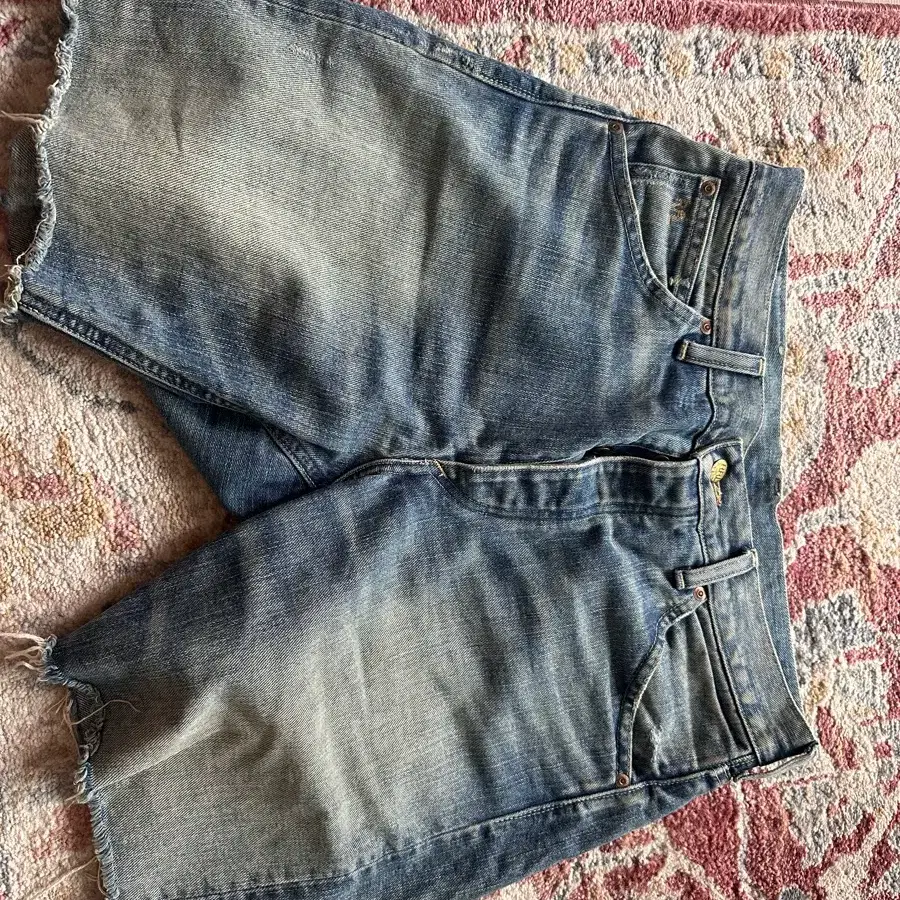 rrl 빈파포 데님 쇼츠 30