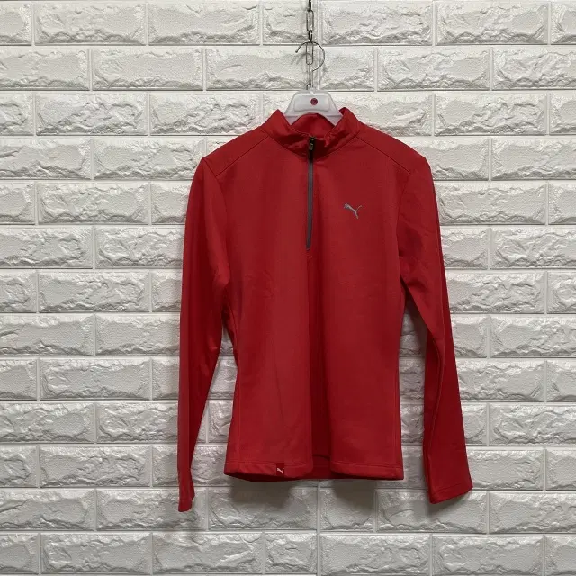 @1089) 푸마 여성 반집업 긴팔티셔츠