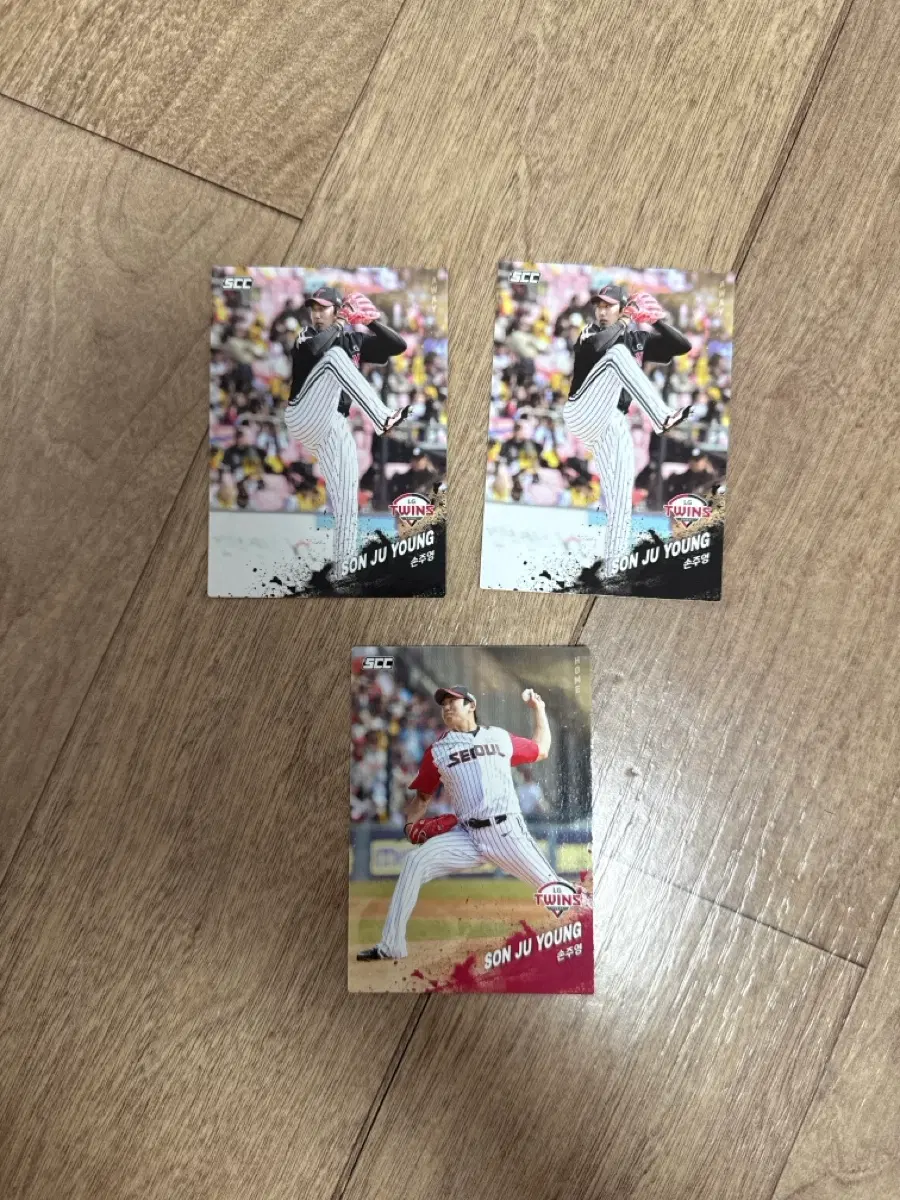 2025 KBO 크보카드 LG 트윈스 손주영 노멀