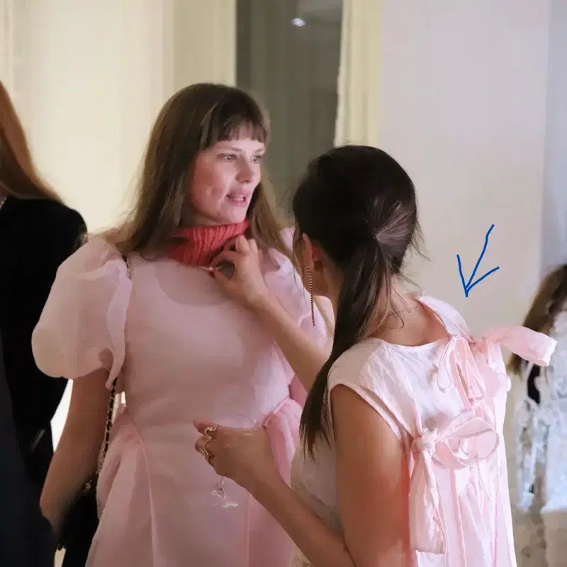 CECILIE BAHNSEN 세실리에 반센 핑크 드레스