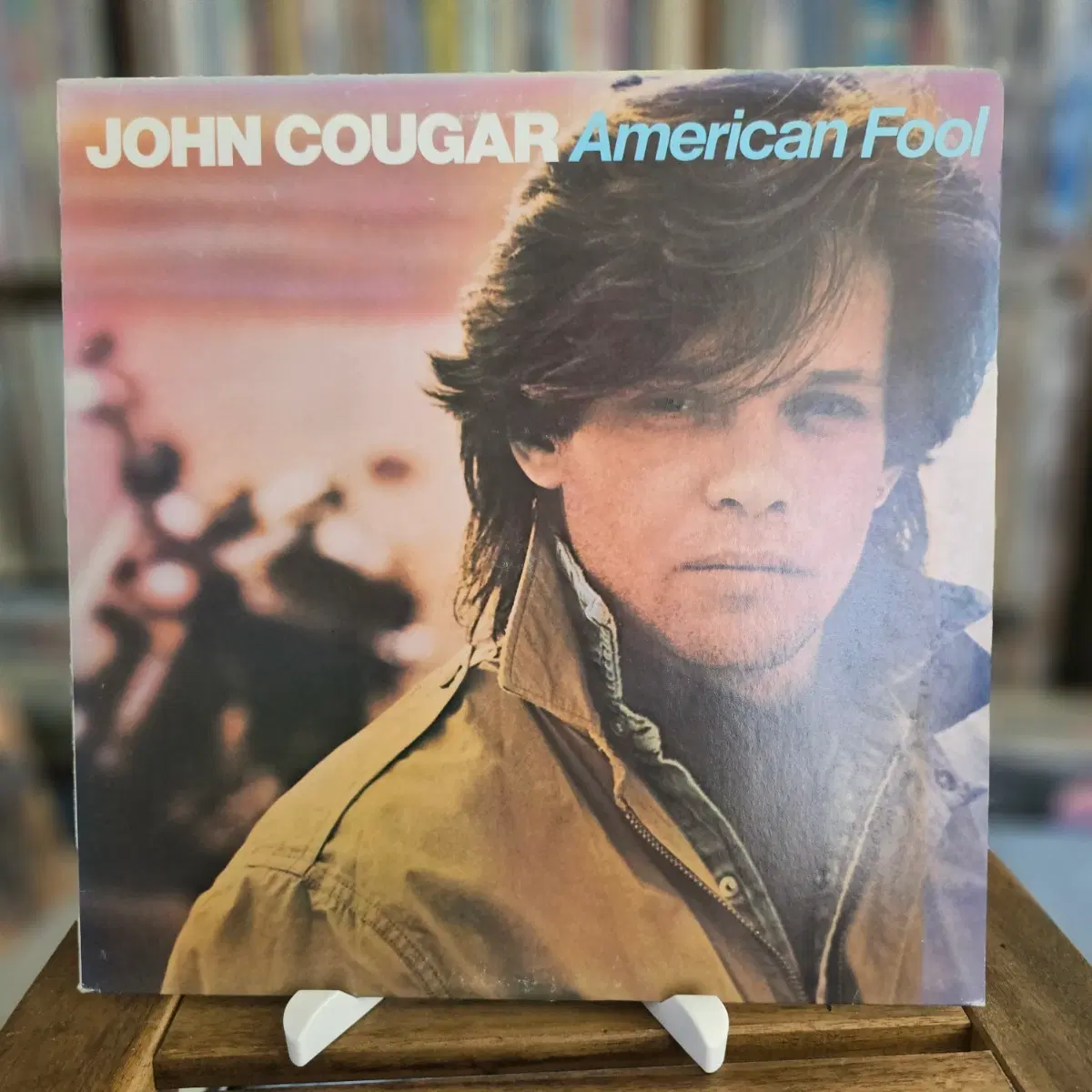 (서던 록, 팝 록, 미국 싱어 존 멜런캠프 예명: 존 쿠거) John Cougar - American Fool LP