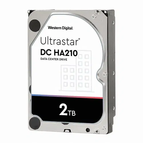 WD Ultrastar DC HA210 2TB NAS 서버용 HDD 7200RPM CMR