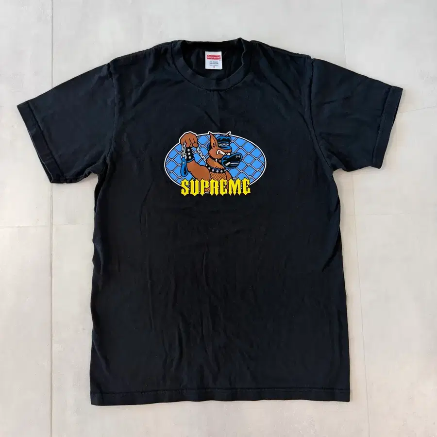 슈프림 26SS 리쉬 티셔츠 블랙 S size