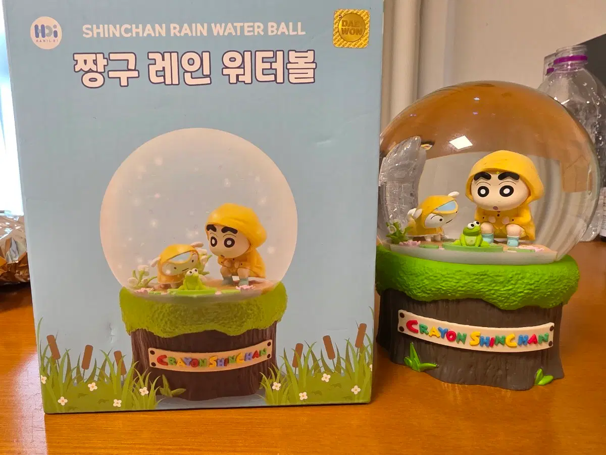 무료배송) 짱구는못말려 레인 워터볼 짱구/흰둥이/개구리