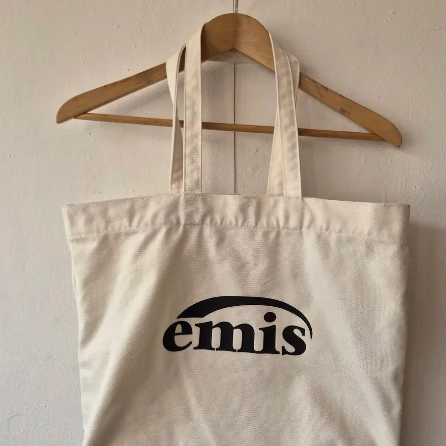 이미스 Emis 로고 캔버스백 에코백
