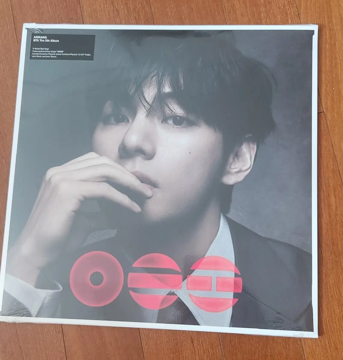 미개봉)방탄소년단 아리랑 뷔 바이닐 LP
