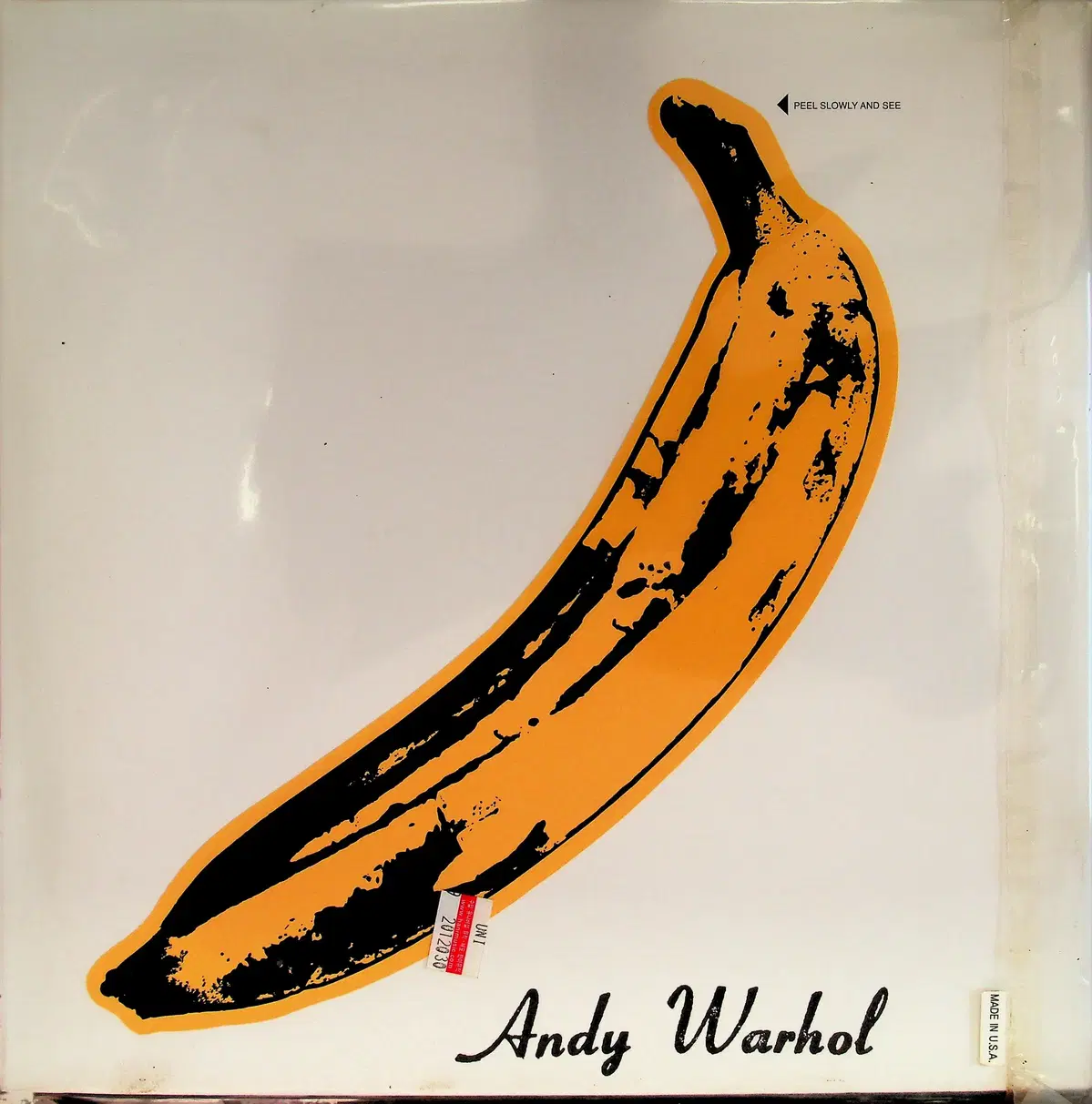 앤디 워홀(Andy Warhol)이 디자인한 록 밴드 벨벳 언더그라운드 포함 5장 일괄