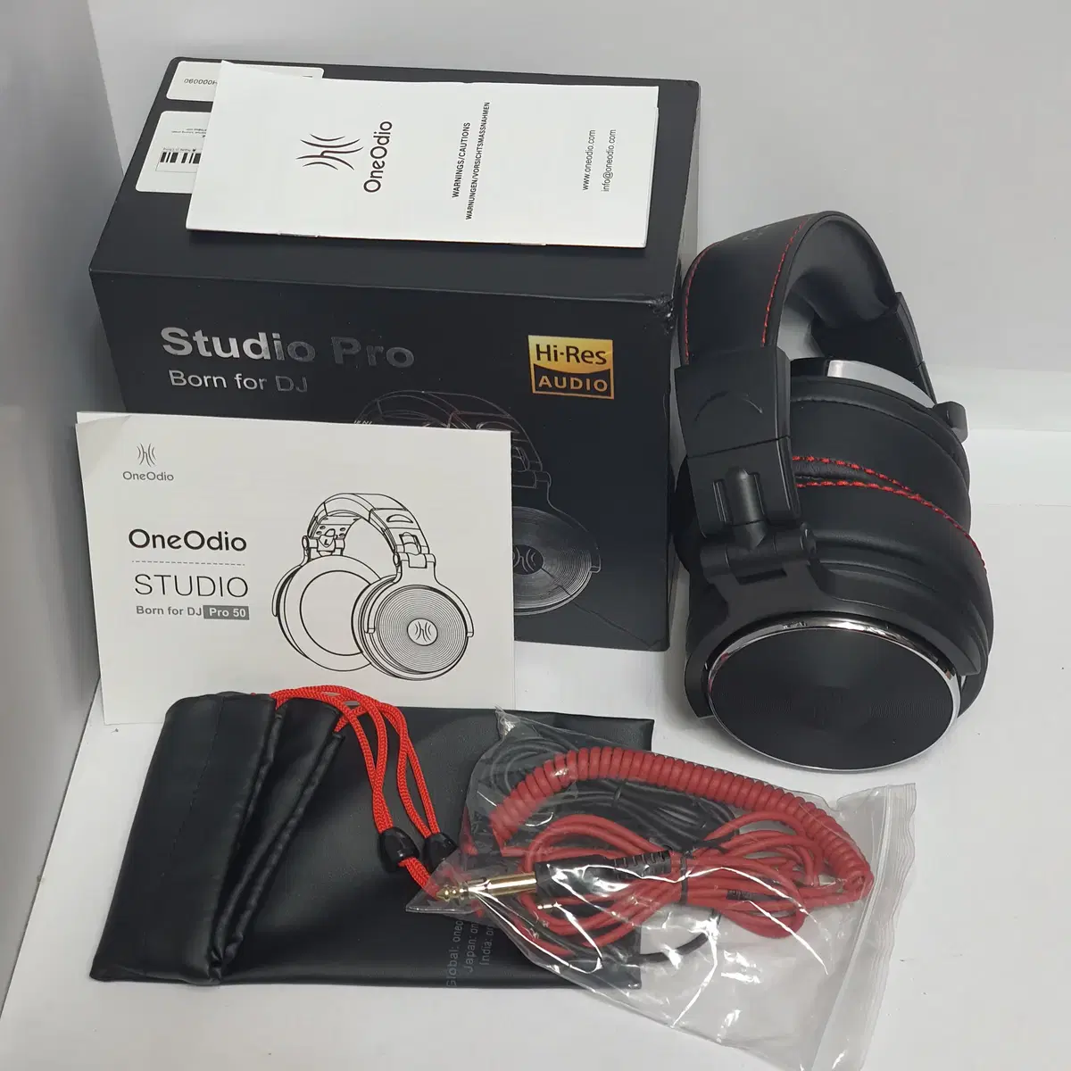OneOdio Pro 50 헤드폰 새제품