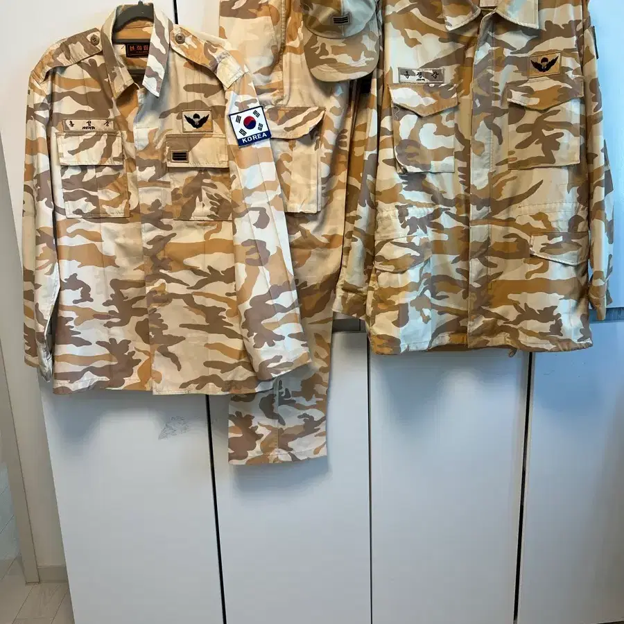 이라크 파병 구형 군복 일괄