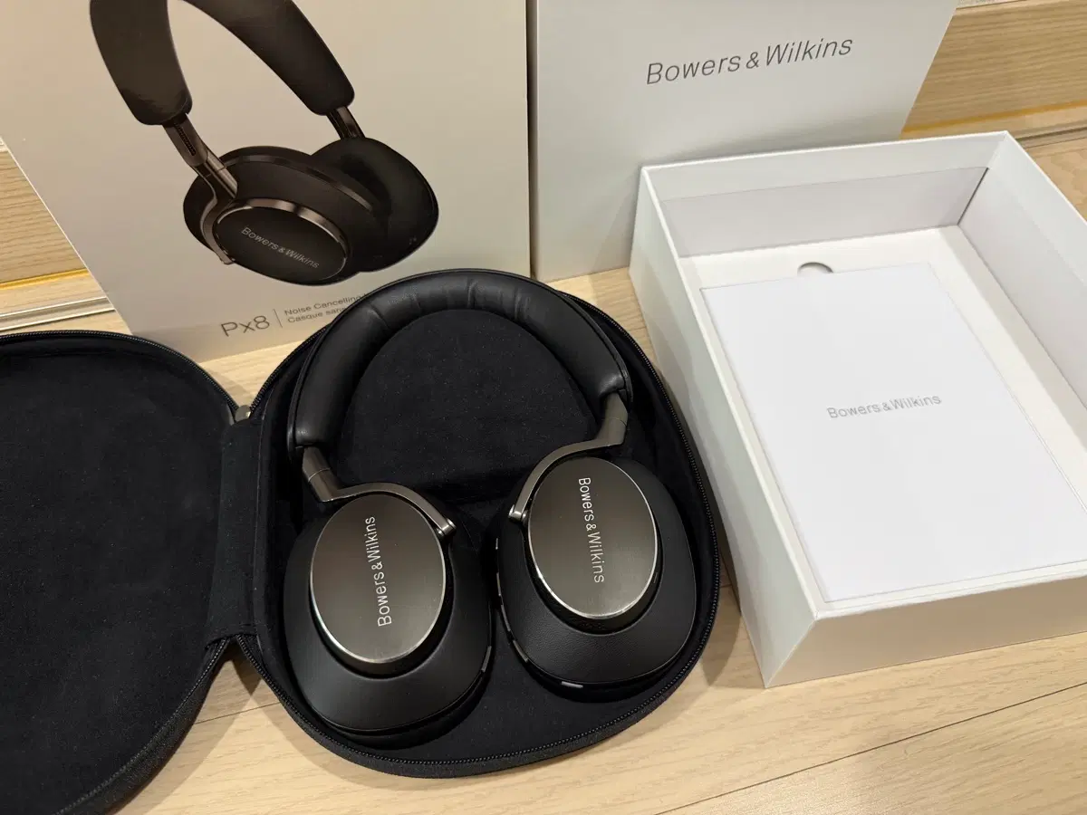 Bowers & Wilkins Px8 헤드폰 블랙