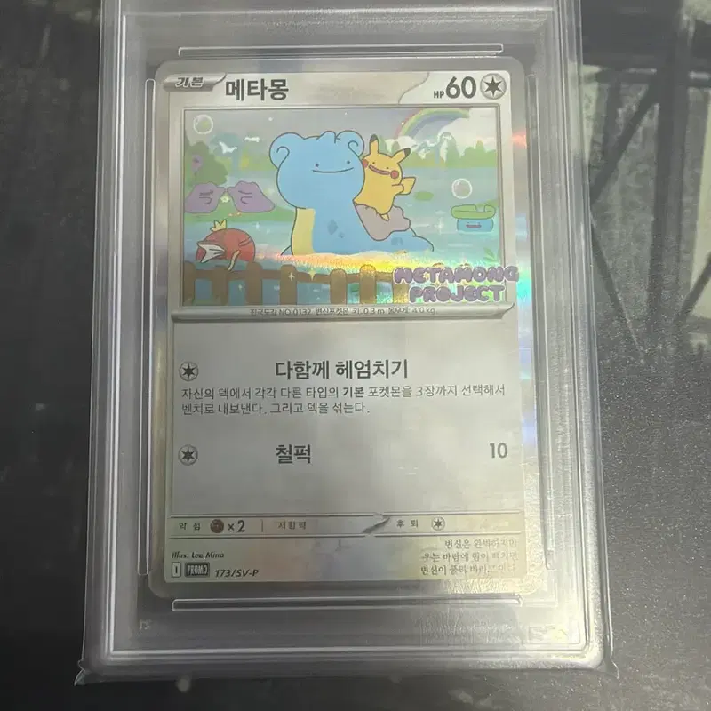 포켓몬카드 메타몽 프로모 psa10