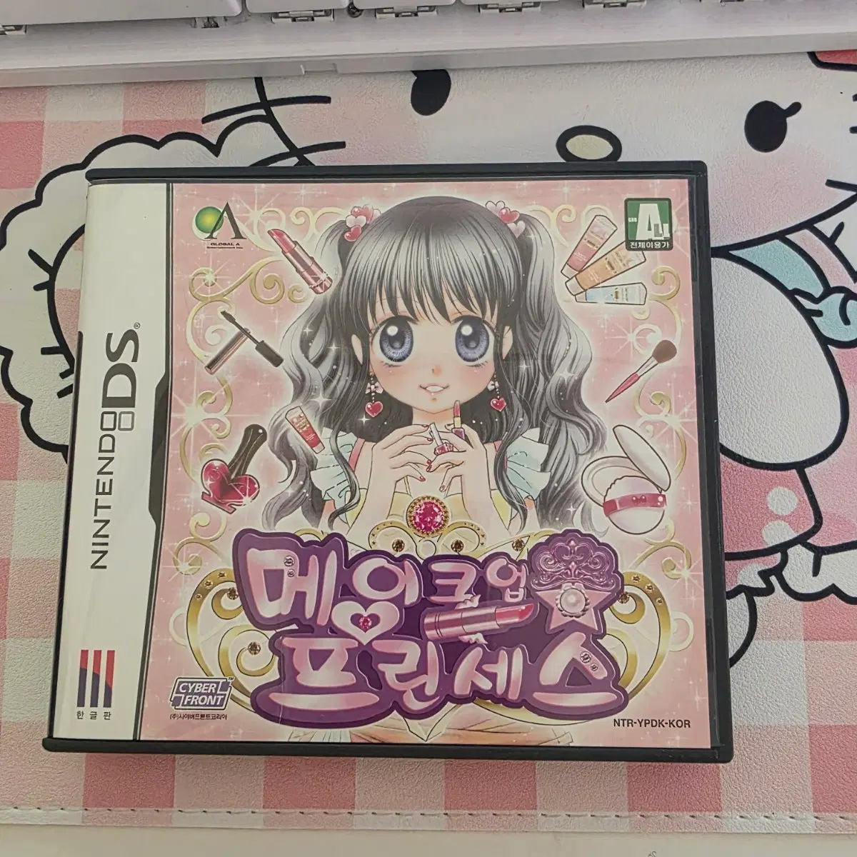닌텐도 DS 메이크업프린세스 풀박스 게임칩 팝니다.