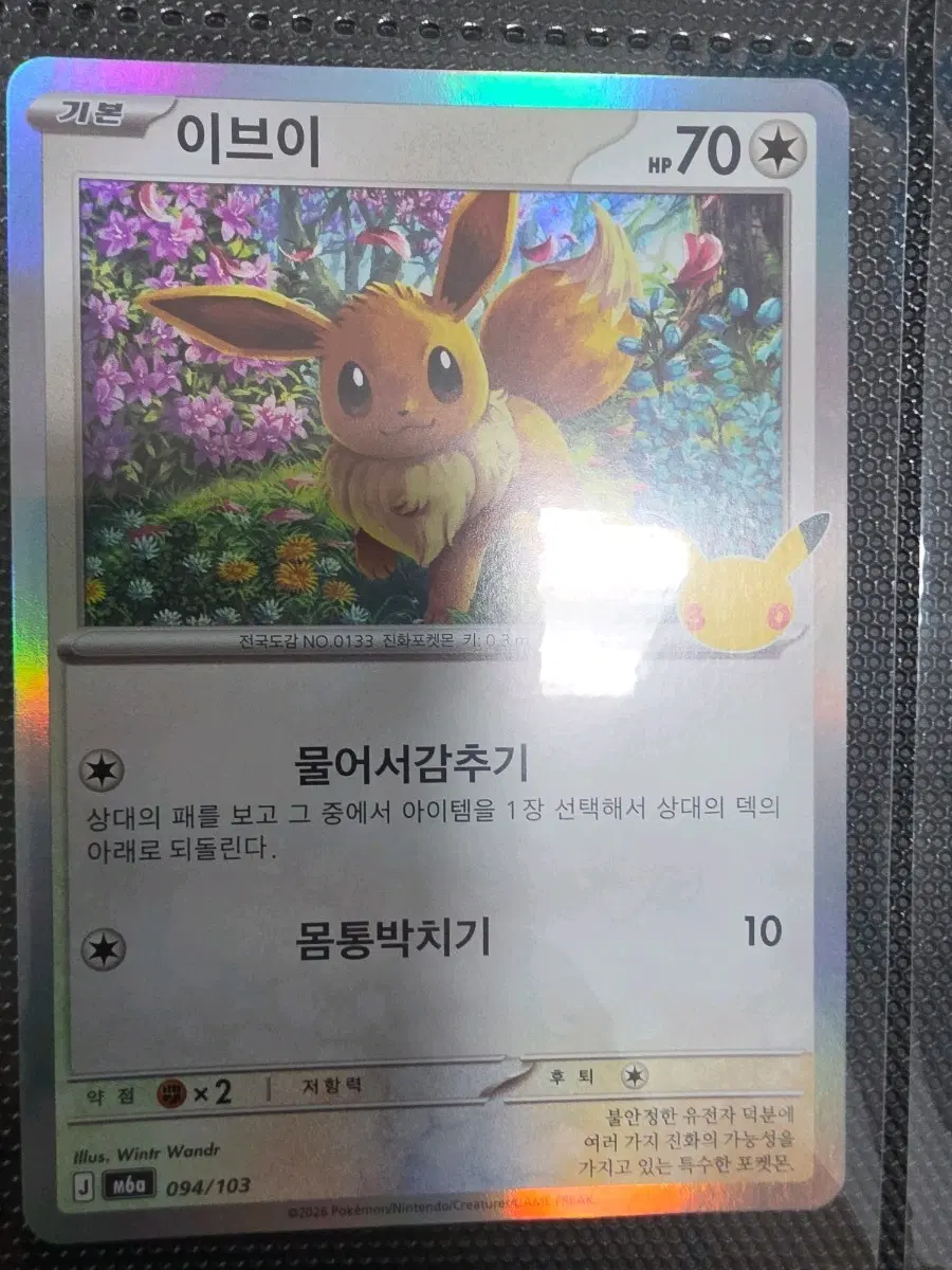 30주년 글판 이브이 094/103