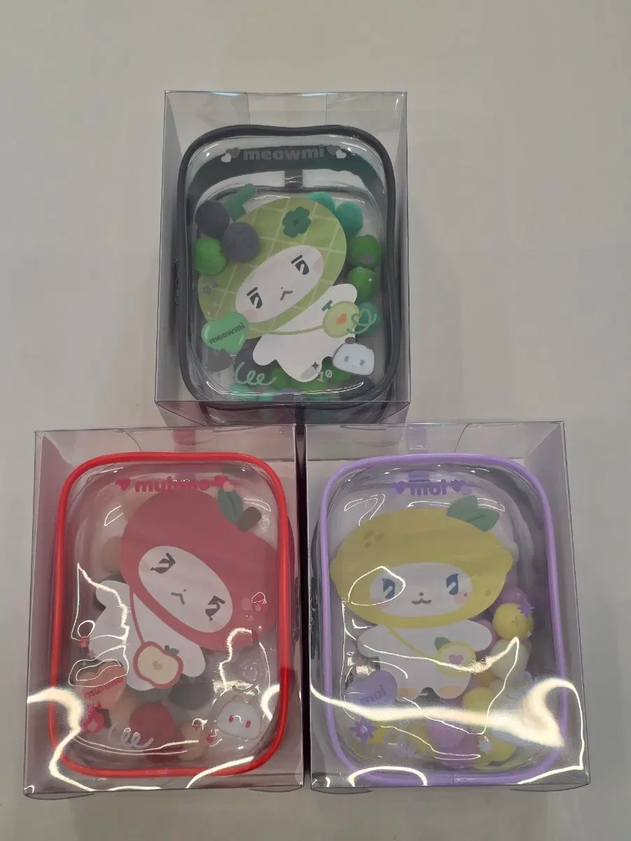 므메미무 파우치 키링 mmmm pouch keyring