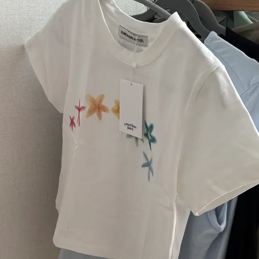썸웨어버터 반팔티 새상품