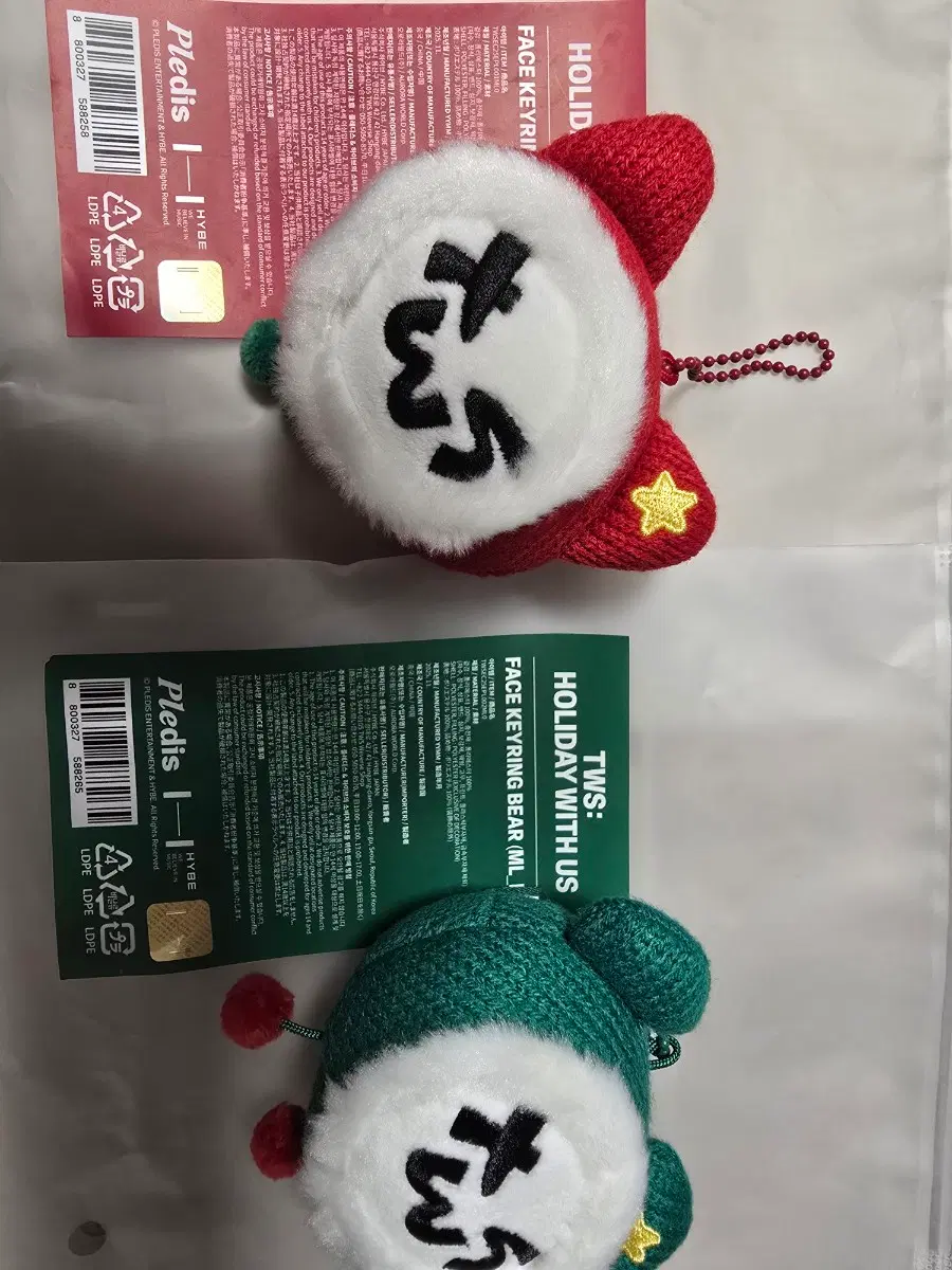 TWS Holiday With Us face keyring