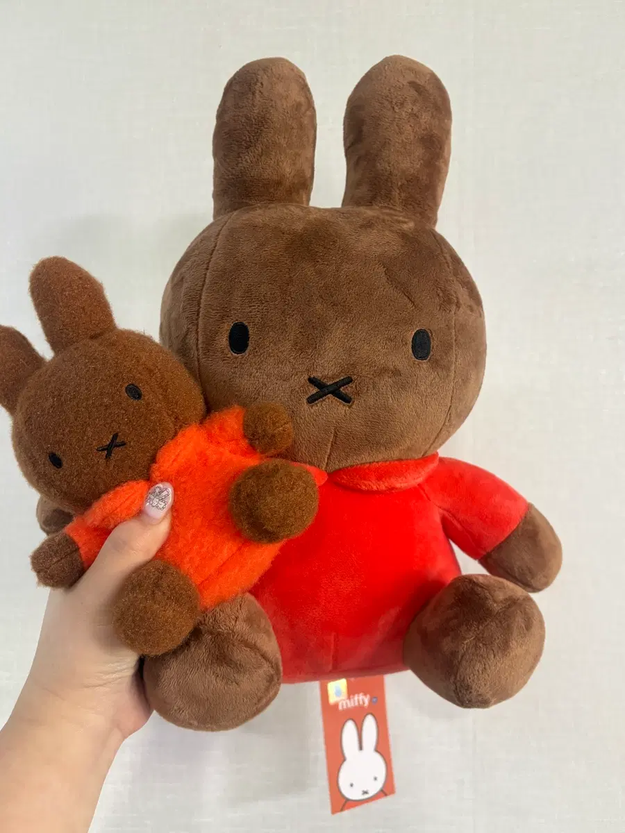 태닝 미피 대형인형&중형인형 세트