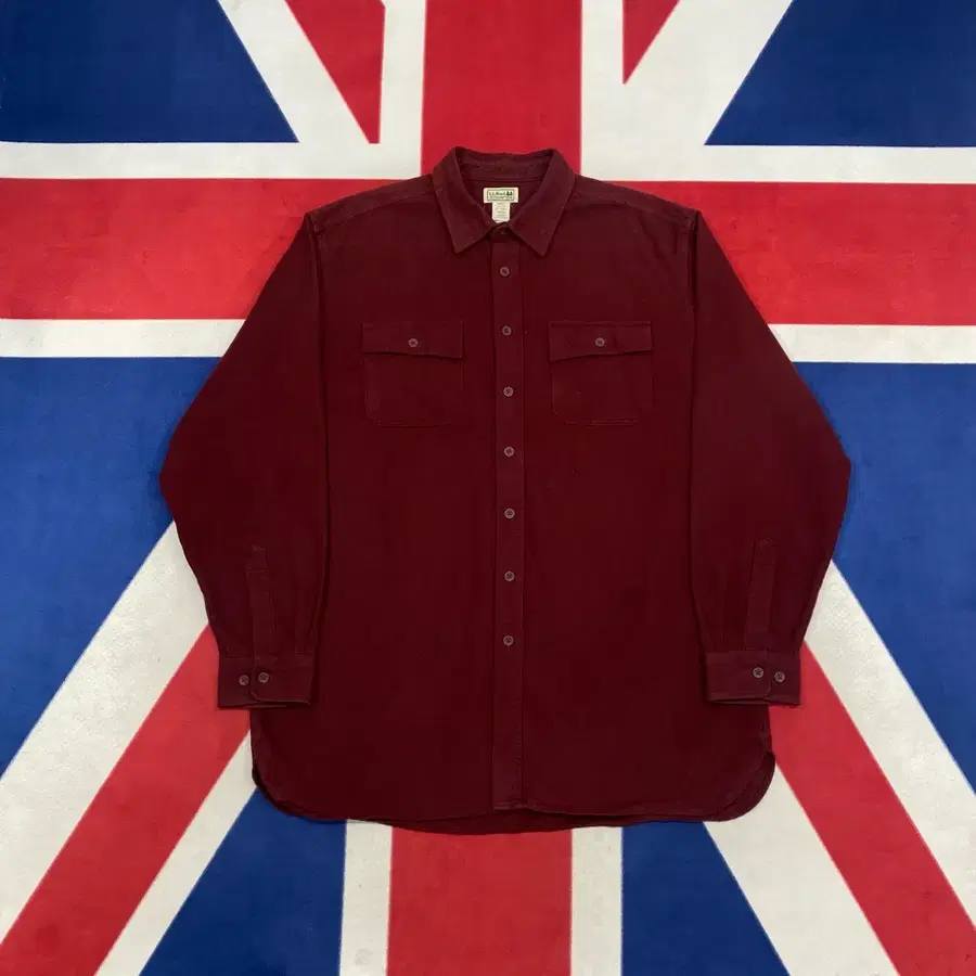 L.L Bean 오버핏 셔츠 XL 실측 2XL