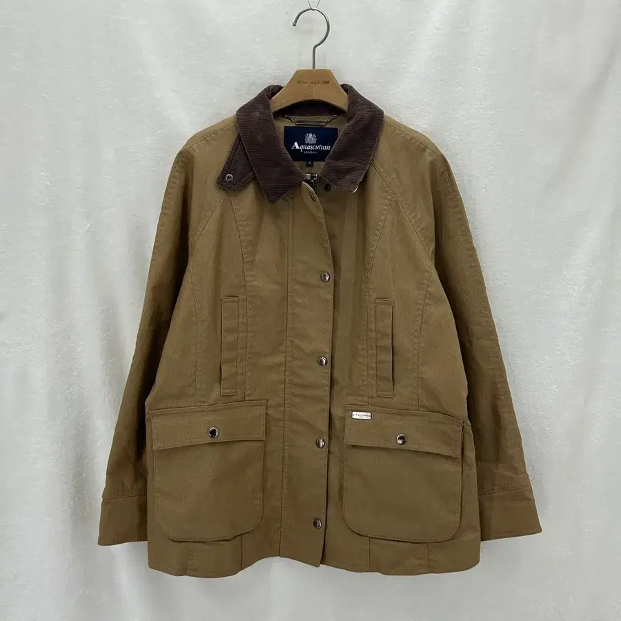 [AQUASCUTUM] 아쿠아스큐텀 코듀로이 카라 멀티포켓 필드자켓
