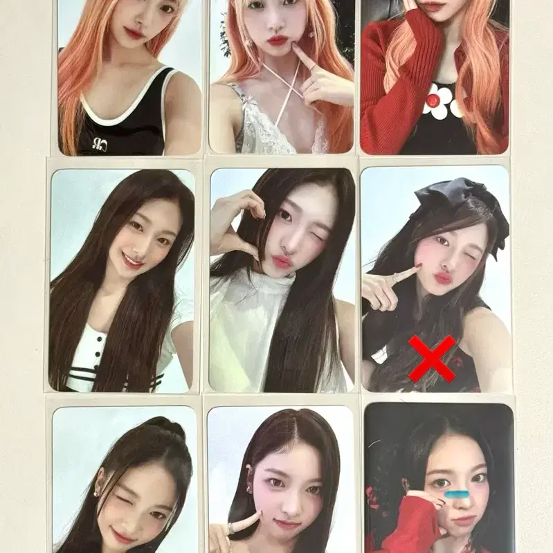 (5장 일괄) 리센느 리씬 미공포 포카 판매 원이 리브 미나미 메이 제나 re:scene 어어