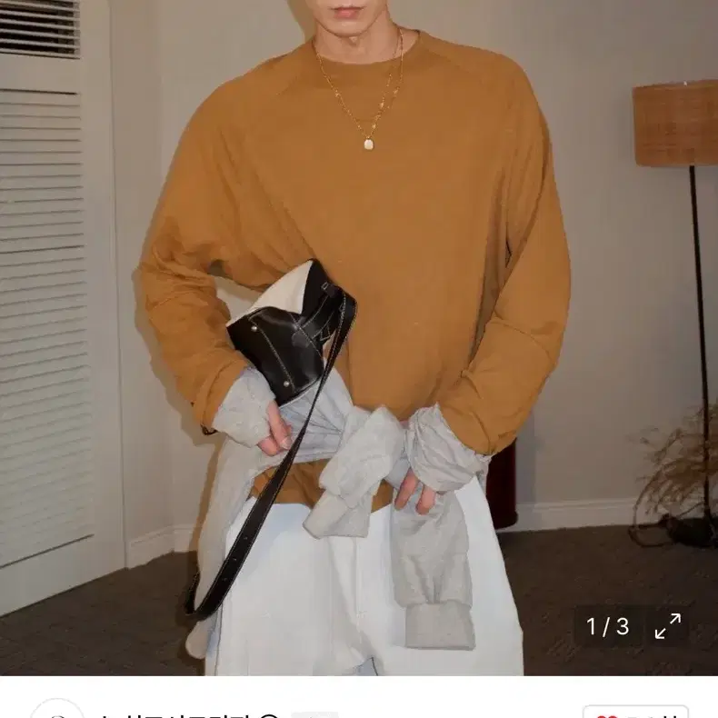 뉴치프시크디피 레이어드 롱 슬리비