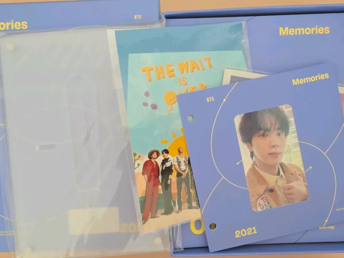 방탄소년단 2021 메모리즈 블루레이 석진 포카 위버스샵 특전 포함 블레 풀셋