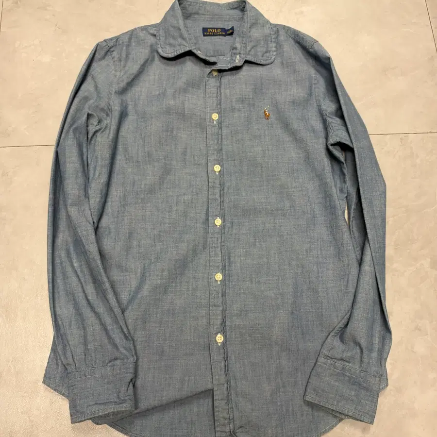 8 (M) 폴로 랄프로렌 Polo Ralph Laure 데님 셔츠