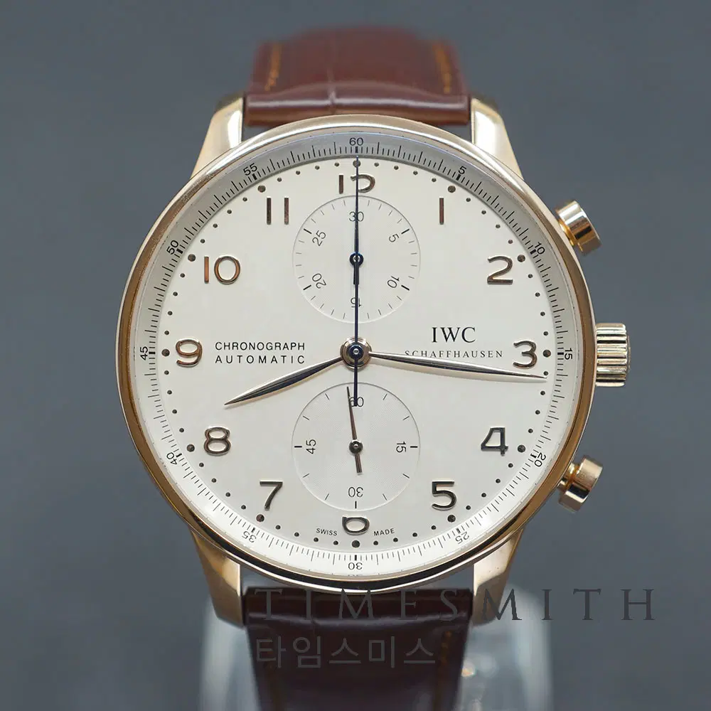 [IWC] 포르투기저 40 로즈골드 골든핸즈 IW371480
