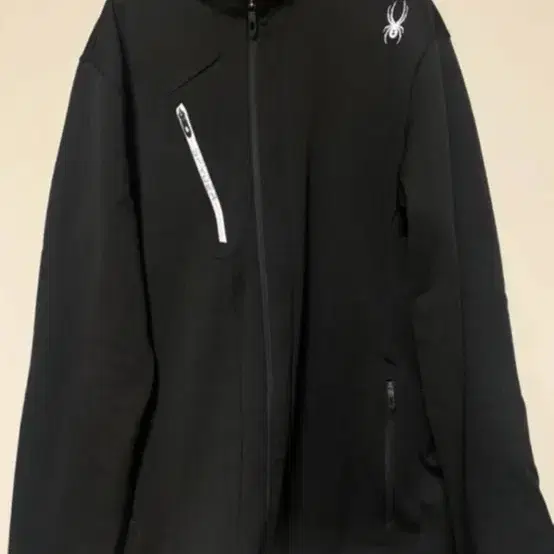 스파이더 블랙 집업 XL