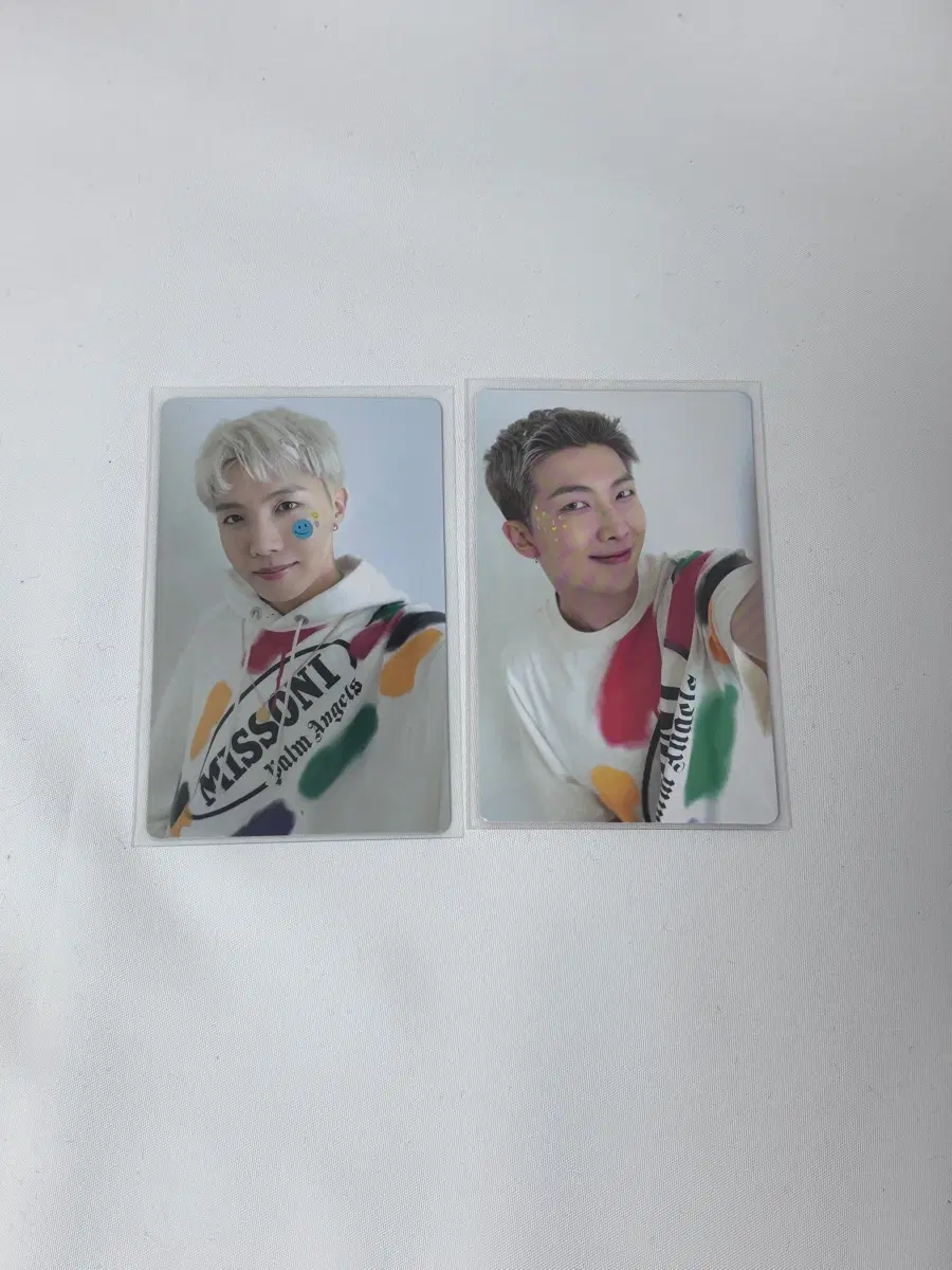 방탄 호석 남준 일본 앙케이트 설문조사 당첨 fc 포카 일괄