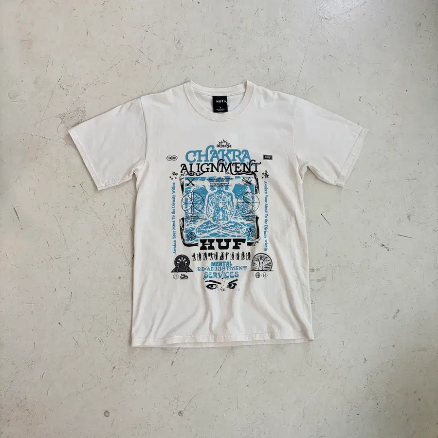 HUF 허프 빈티지 반팔티 S