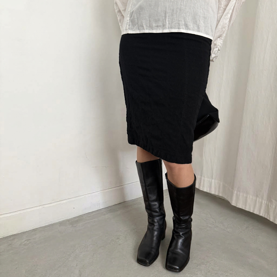 Comme Des Garcons 꼼데가르송 미디 스커트( M )