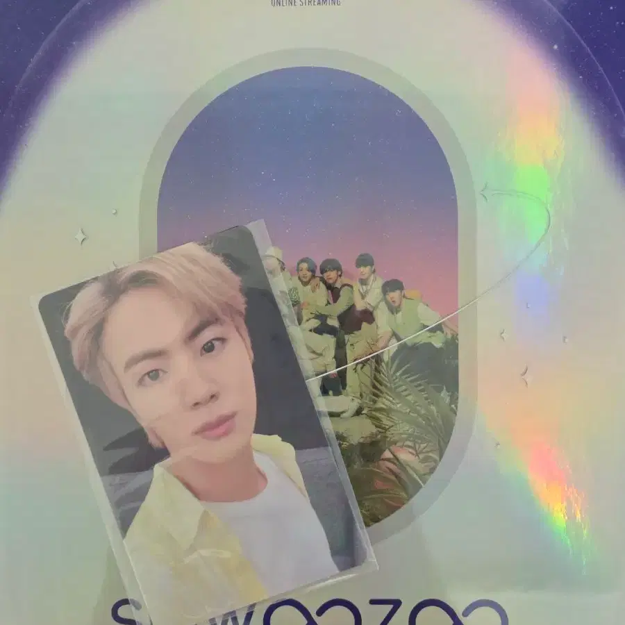 방탄소년단 2021 머스터 소우주 블루레이 석진 포카 포함 블레 풀셋