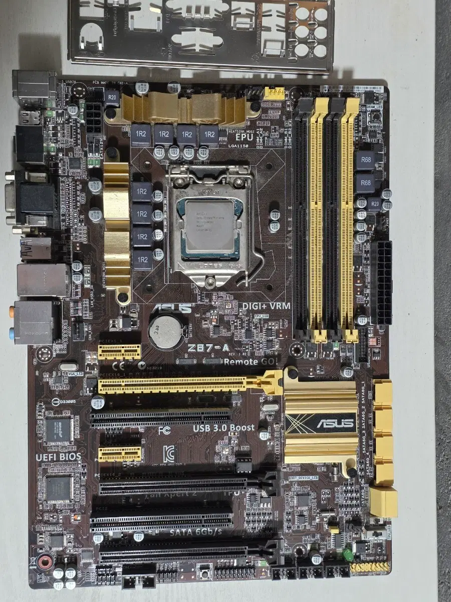 i7 4770 삼성램 32기가 ssd128기가 아수스 ZB7-A 메인보드