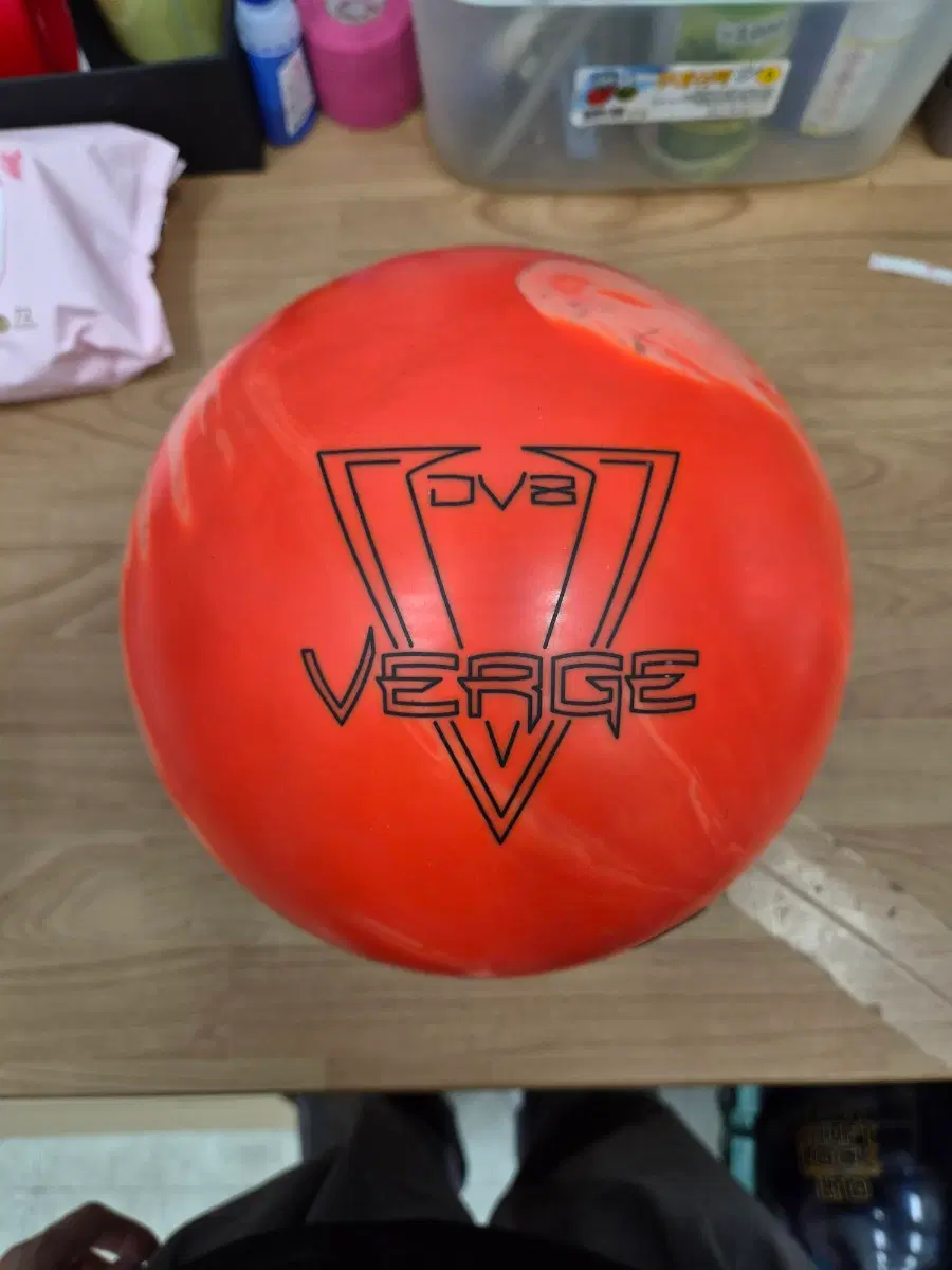 중고볼링공 15p 투핑거 버지DV8