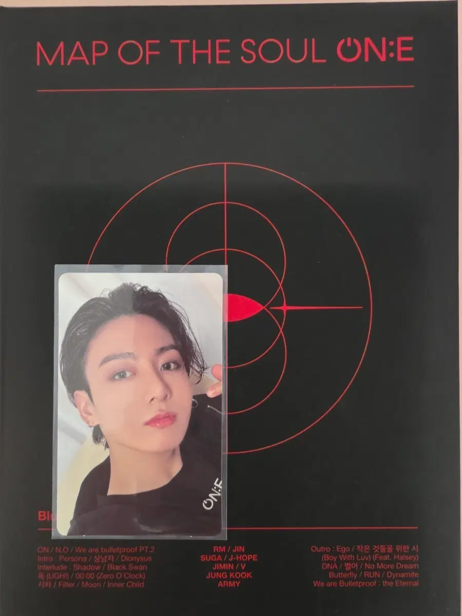 방탄소년단 맵솔원 맵솔온콘 블루레이 정국 포카 포함 풀셋