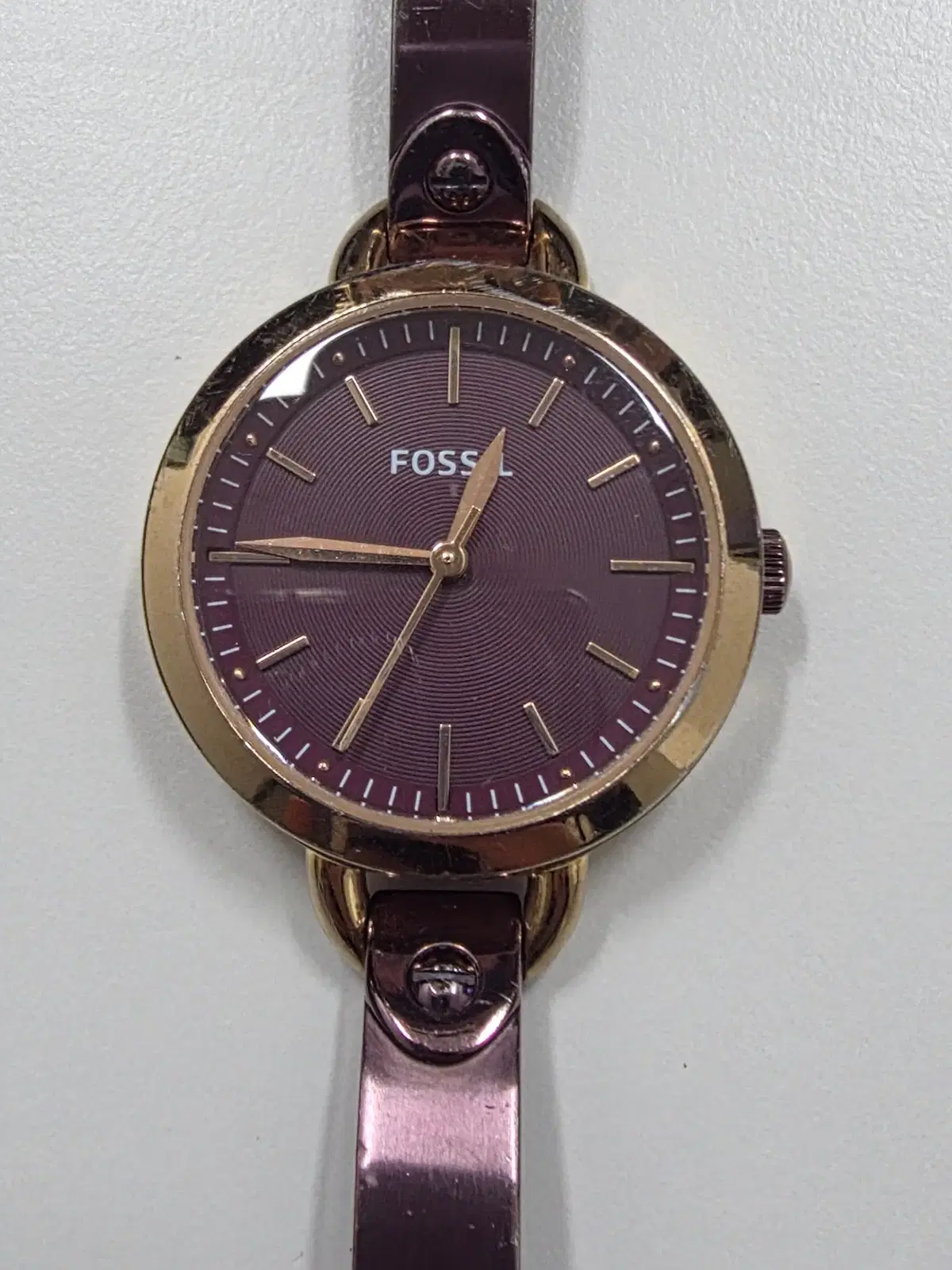 파슬 Fossil Laney BA3394 여성 손목 시계, 메탈시계