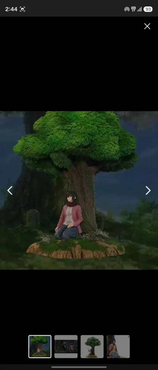 (양도)진격의 거인 JC 나무 아래 미카사 아커만 레진(26년3분기)