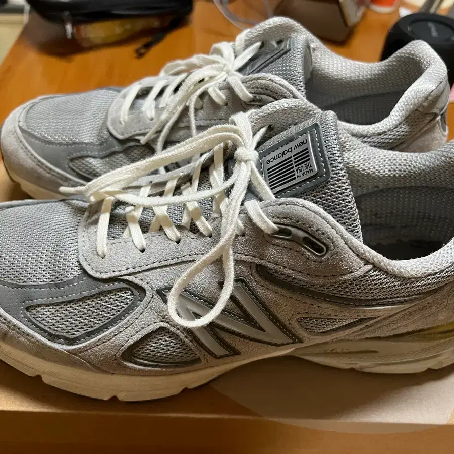 뉴발란스 990v4 Made in USA 그레이 275