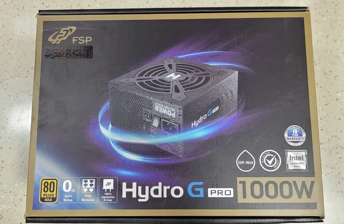 FSP HYDRO G PRO 1000W 80PLUS골드 풀모듈러