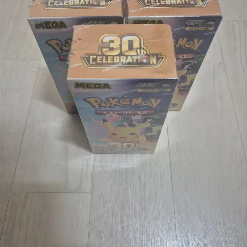 포켓몬카드30주년박스 (3박스) 슈링크o 일괄네고가능
