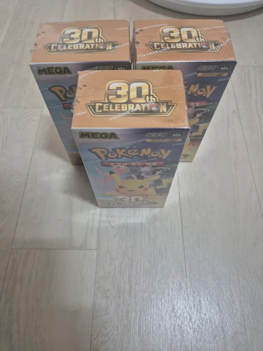 포켓몬카드30주년박스 (3박스) 슈링크o 일괄네고가능