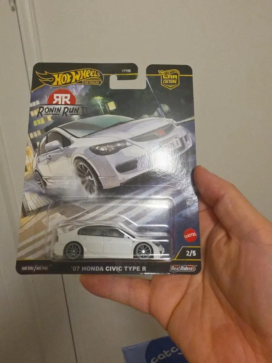 (미개봉)핫휠 프리미엄 로닌런2 혼다 시빅 Type R FD2