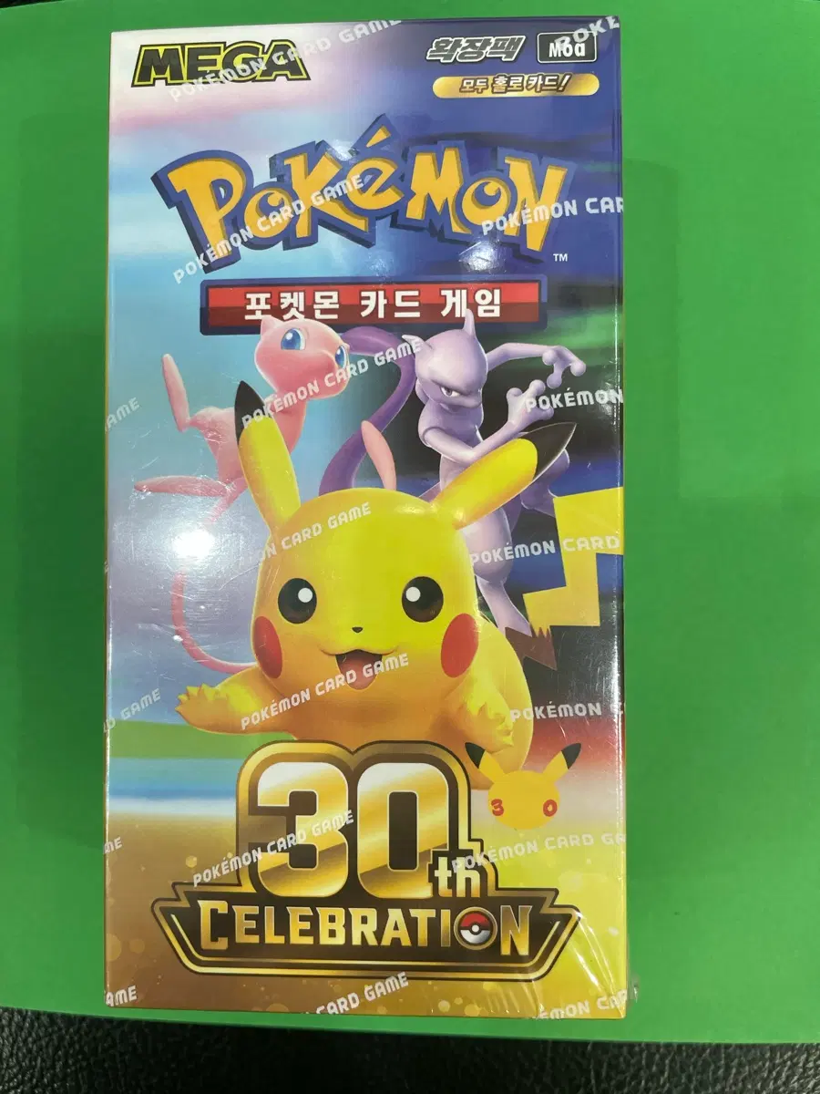 포켓몬카드 30주년 박스/ 수량 2개