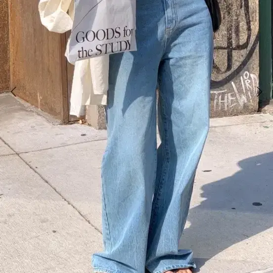 헤이그 Haag classic denim 라이트 블루 s