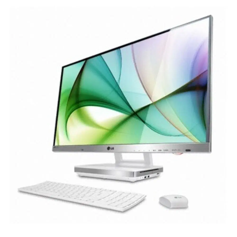 엘지일체형 27인치 V720 펜티엄 8G SSD 128G 인강 업무용PC 공중파 TV시청
