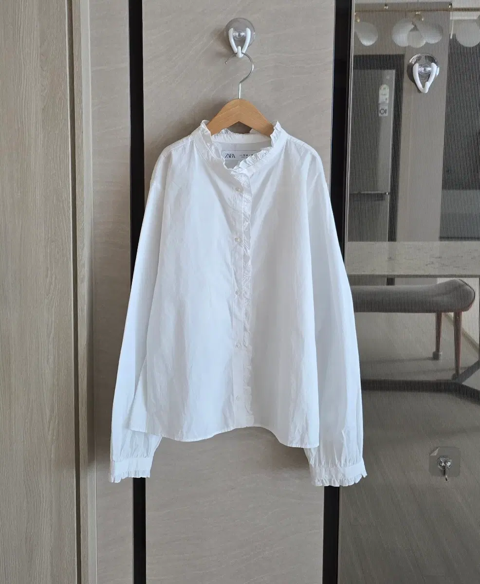 자라 프릴블라우스 160