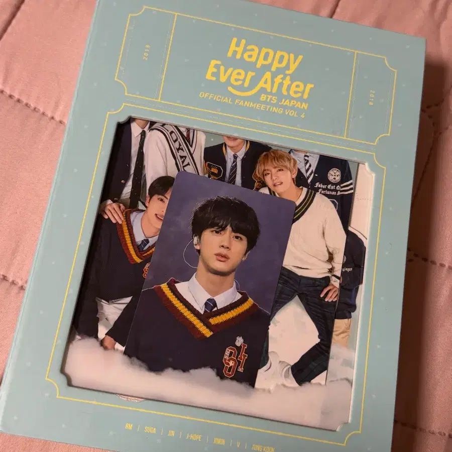 방탄소년단 BTS 일본 팬미팅 DVD Happy Ever After 4기머스터