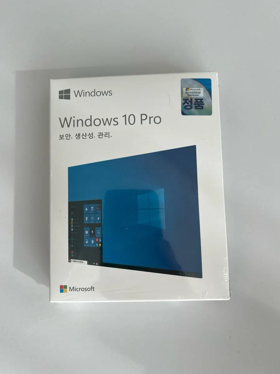 [새상품]Windows 10 Pro 정품  풀박스